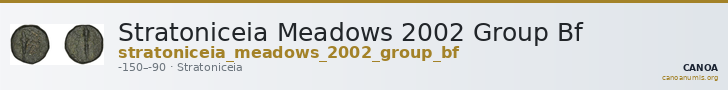 Stratoniceia Meadows 2002 Group Bf — CANOA