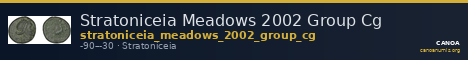 Stratoniceia Meadows 2002 Group Cg — CANOA