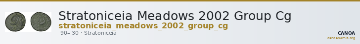 Stratoniceia Meadows 2002 Group Cg — CANOA