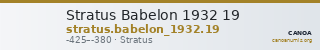 Stratus Babelon 1932 19 — CANOA