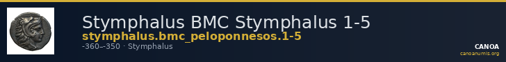 Stymphalus BMC Stymphalus 1-5 — CANOA