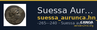 Suessa Aurunca Historia Numorum Italy 447 — CANOA