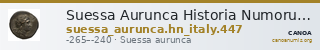 Suessa Aurunca Historia Numorum Italy 447 — CANOA