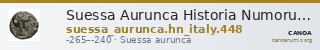 Suessa Aurunca Historia Numorum Italy 448 — CANOA