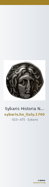 Sybaris Historia Numorum Italy 1740 — CANOA