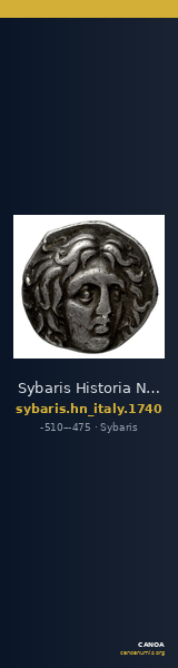 Sybaris Historia Numorum Italy 1740 — CANOA