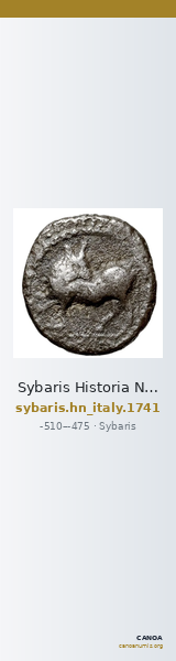 Sybaris Historia Numorum Italy 1741 — CANOA