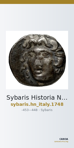 Sybaris Historia Numorum Italy 1748 — CANOA