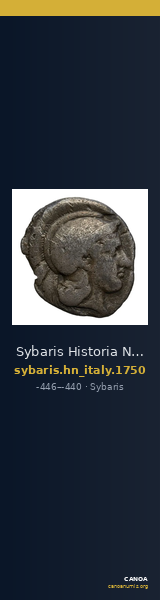 Sybaris Historia Numorum Italy 1750 — CANOA