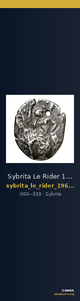 Sybrita Le Rider 1966 p. 108, no. 1-5 — CANOA