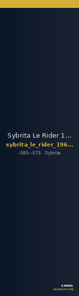 Sybrita Le Rider 1966 Plate 34, 19 — CANOA