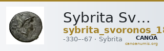 Sybrita Svoronos 1890 (1972) 10-11 — CANOA