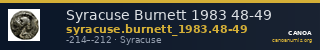Syracuse Burnett 1983 48-49 — CANOA
