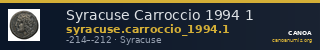 Syracuse Carroccio 1994 1 — CANOA