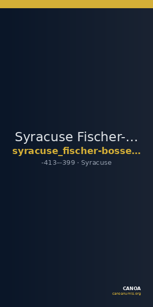 Syracuse Fischer-Bossert 2017 II. 46-47, 66 — CANOA