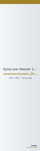 Syracuse Hoover 2012 1292 — CANOA