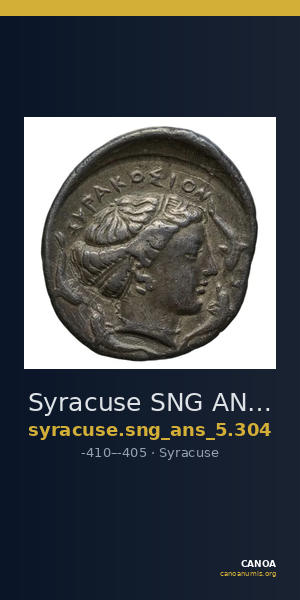 Syracuse SNG ANS 304 — CANOA