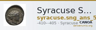 Syracuse SNG ANS 304 — CANOA