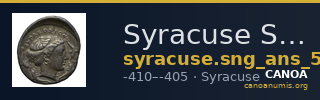Syracuse SNG ANS 304 — CANOA
