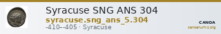 Syracuse SNG ANS 304 — CANOA