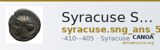 Syracuse SNG ANS 305 — CANOA