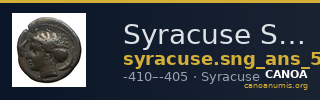 Syracuse SNG ANS 305 — CANOA