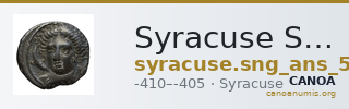 Syracuse SNG ANS 308-311 — CANOA