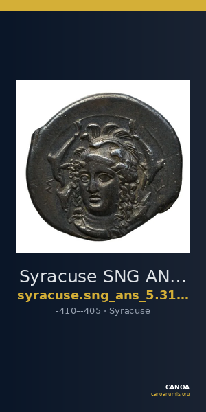Syracuse SNG ANS 312-313 — CANOA