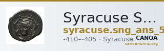 Syracuse SNG ANS 312-313 — CANOA