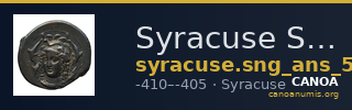 Syracuse SNG ANS 312-313 — CANOA