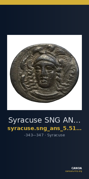 Syracuse SNG ANS 519-522 — CANOA