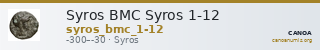 Syros BMC Syros 1-12 — CANOA