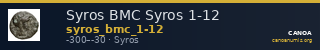 Syros BMC Syros 1-12 — CANOA