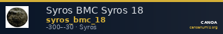 Syros BMC Syros 18 — CANOA