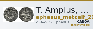 T. Ampius, governor of Asia Ephesus Metcalf 2017 VI — CANOA
