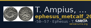 T. Ampius, governor of Asia Ephesus Metcalf 2017 VI — CANOA