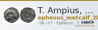 T. Ampius, governor of Asia Ephesus Metcalf 2017 VII — CANOA