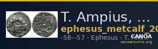 T. Ampius, governor of Asia Ephesus Metcalf 2017 VII — CANOA