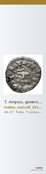 T. Ampius, governor of Asia Tralles Metcalf 2017 II — CANOA