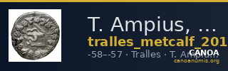 T. Ampius, governor of Asia Tralles Metcalf 2017 II — CANOA