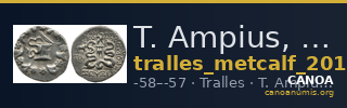 T. Ampius, governor of Asia Tralles Metcalf 2017 III — CANOA