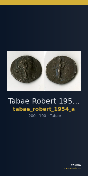 Tabae Robert 1954 A — CANOA