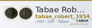 Tabae Robert 1954 A — CANOA
