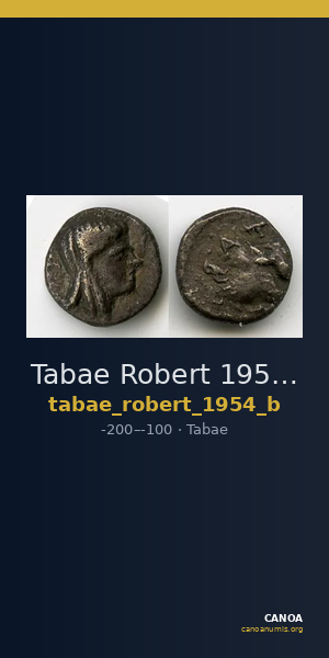 Tabae Robert 1954 B — CANOA