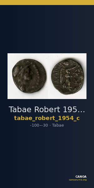 Tabae Robert 1954 C — CANOA