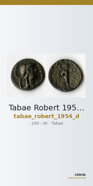 Tabae Robert 1954 D — CANOA