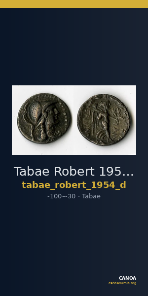 Tabae Robert 1954 D — CANOA