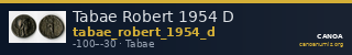 Tabae Robert 1954 D — CANOA