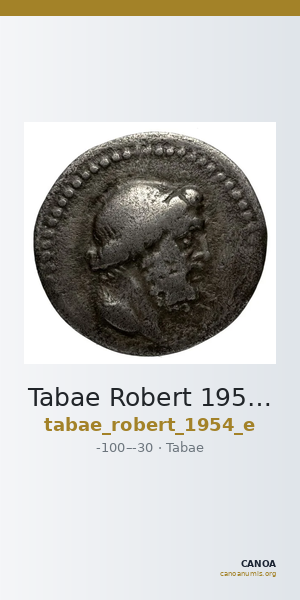 Tabae Robert 1954 E — CANOA