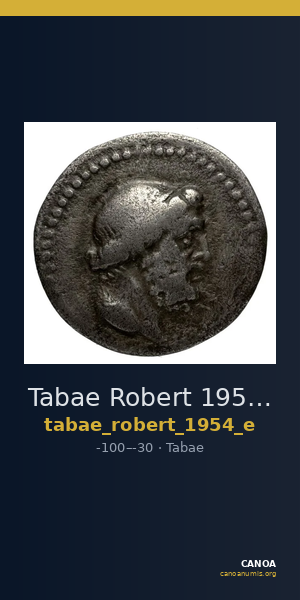 Tabae Robert 1954 E — CANOA